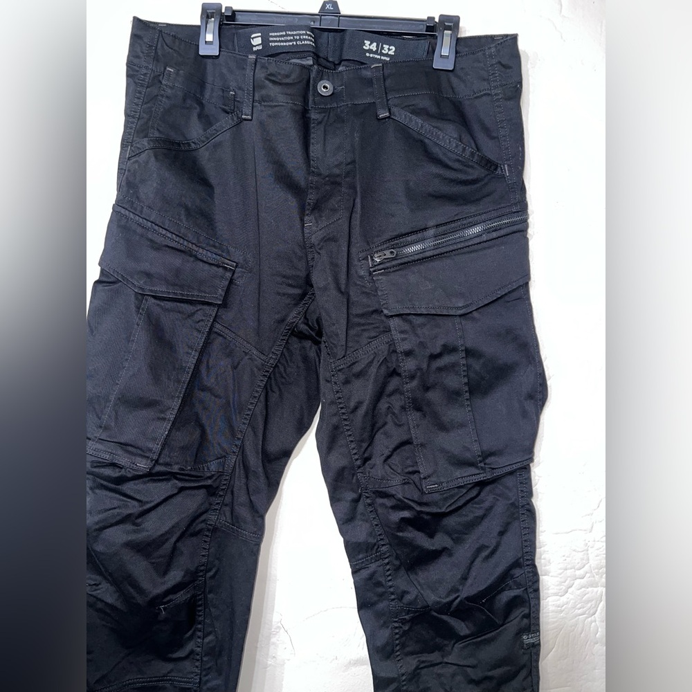 G-Star RAW Men's Dark Cargo Pants - Picture 3 of 14